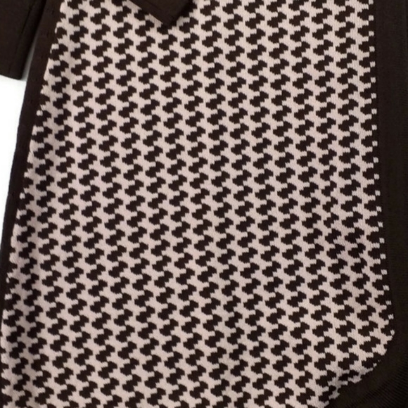 BCBGMaxAzria Brown Pink Long Sleeve Zip Front Cardigan Sweater Womens M NWT - Picture 11 of 13